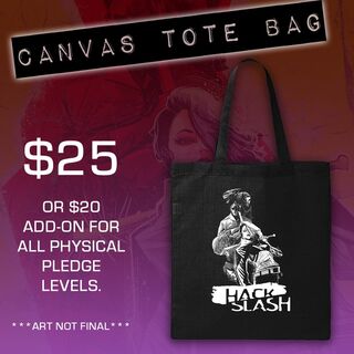 Hack/Slash Tote Bag