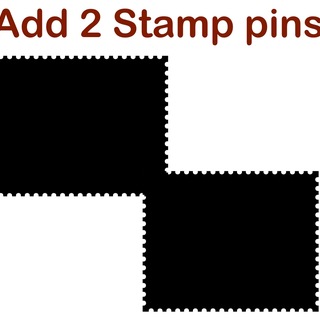 2 Extra Stamp Pins