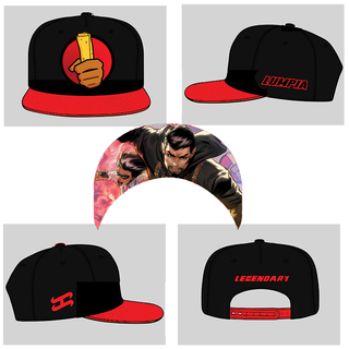 LEGENDARY LUMPIA SQUAD Snapback Cap RED