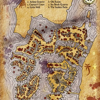 Broken City of Sillage Map