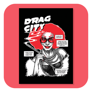 A4 Print - Drag City - Jinkx Monsoon