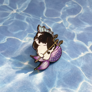 Chappie Mermaid Enamel Pin