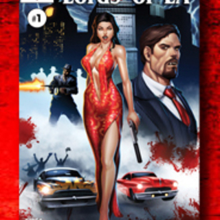 Lords of LA Graphic Novel-100 pgs-Autographed