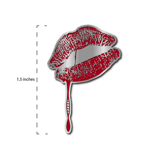 DNA Lips Enamel Pin