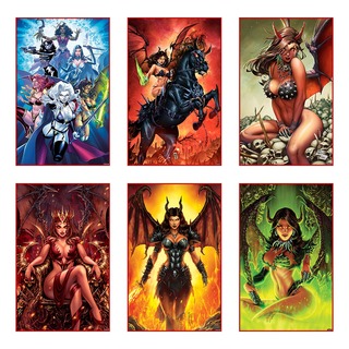 Hellwitch / Lady Death: Hellgasm - Prestige 11x17" Print Set