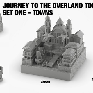 $25 JTO Townscape STL Files - The Towns