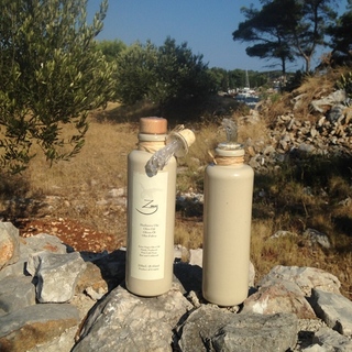 Olive Oil Stoneware Gift Bottle (200ml)