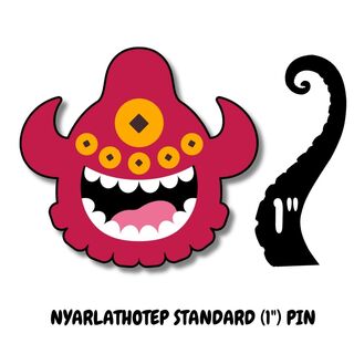 Nyarlathotep Standard (1") Enamel Pin