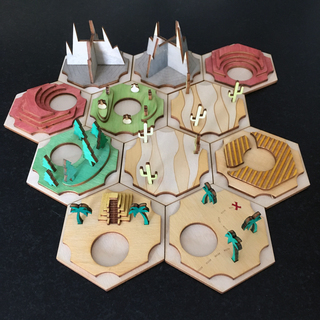 Complete Seafarers Expansion 3D Resource Hex Set