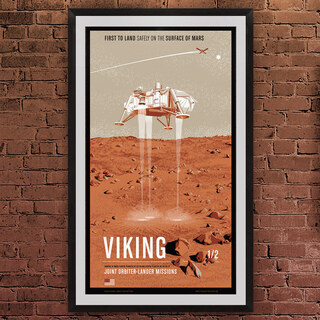 Viking 20" x 36" Screen Print