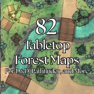 Forest-Themed JPGs & Printable PDF 300 DPI