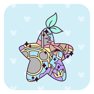 Magical Silhouette Kingdom Hearts [Pin Club Exclusive]