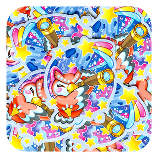 Animal Crossing Celeste Waterproof Glossy Sticker