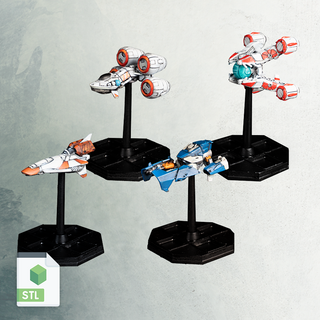 Slip Runners Digital Miniatures (STL)