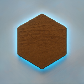 2-Pack Ultimate LED Black Light Coasters