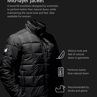 Black Mid-layer Jacket