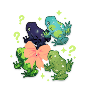 Mystery Frog Charm