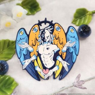 Aroace Divinity Cassiel | Pride Flag Biblically Accurate Angel