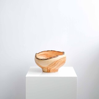 Kase: Unique Rustic Wooden Art Bowl