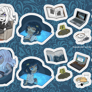Sticker Sheet: NosediveAU