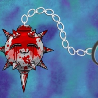 Chibi Murder Mace Acrylic Keychain (Content Addition)