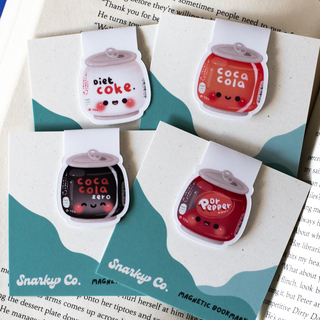 Kawaii Cola - Magnetic Bookmark