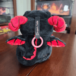 Lucy - Black Dragon Hoard Keeper Charm - Pre-order