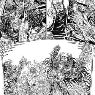 Original Art - Initium #1 Page 10 (FIRST QUEEN OF HELL)