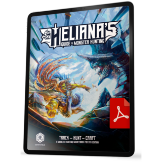 Digital PDF -  Heliana's Guide to Monster Hunting Book 2024 Edition