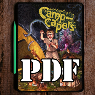 PDF of Camp-Capers Adventure Anthology (Reward level with digital map included)