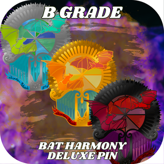 B GRADE Bat Harmony Deluxe Pin