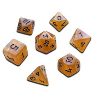 Dice Set (Butterscotch Amber)