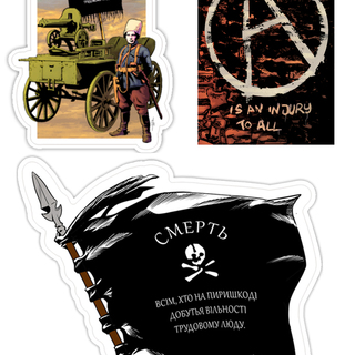 Makhno Sticker Set