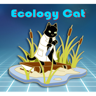 Ecology Cat Pin