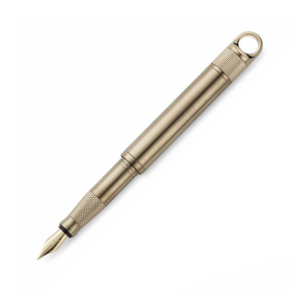 Brass Fountain or Rollerball Pocket Pen