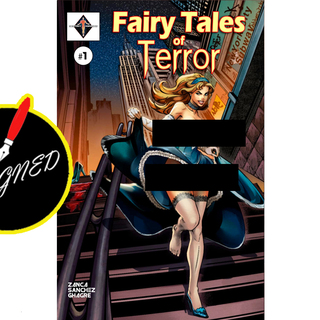 Fairy Tales of Terror Nude Cover-Signed