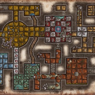 Lost Treasure of Saint Danbert Map