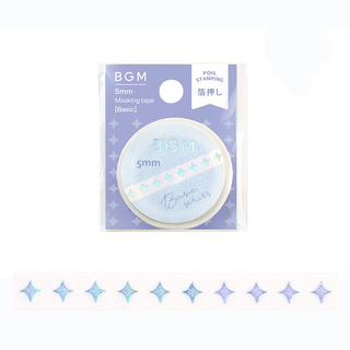 BGM 5mm Washi Tape - Star