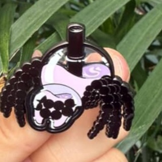 Taro Milk Tea Boba Spider PIN