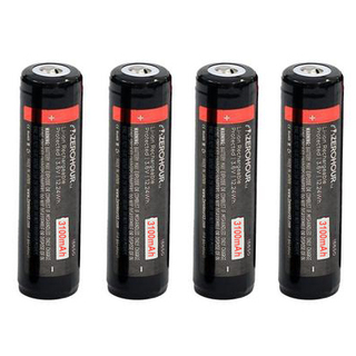 4-Pack: 18650 20A High-Drain 3100mAh Battery
