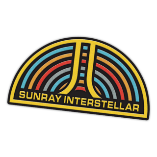 "Sunray Interstellar" Iron-on Patch