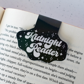 Midnight Reader - Magnetic Bookmark