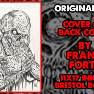 Original Art-Zombie Terrors #1J Back Cover