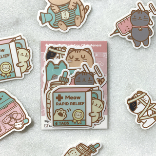 Daily Purrscritpion of Cuteness Sticker Pack