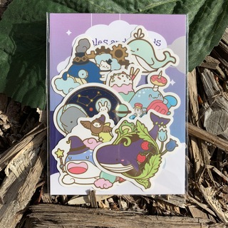 Whales And Friends Sticker Pack