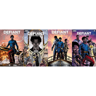 Defiant #1-4 Trade Dress Set
