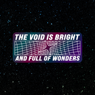 Void is Bright Pin