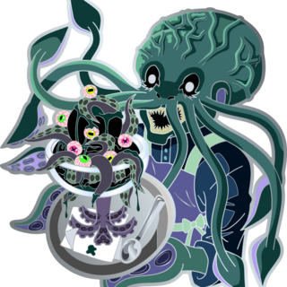 CTHULHU: IceScream Cryptid - Hard Enamel Pin