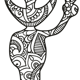 5 Printable Alien Coloring Pages (Additional)