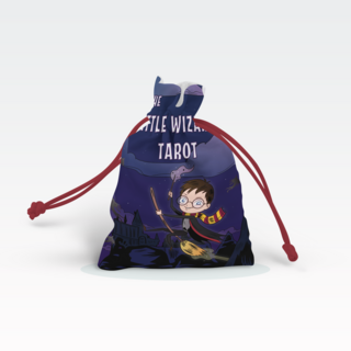 The Little Wizard Canvas Pouch